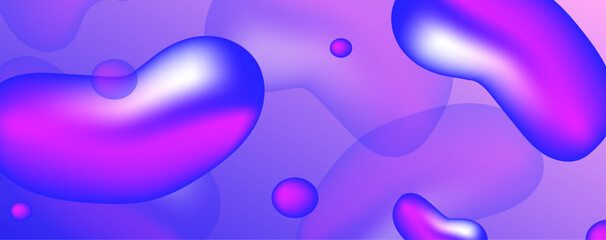 abstract blue background with water drops