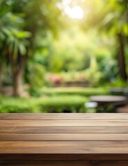 wooden bench in the park