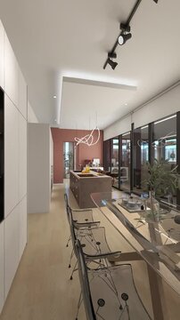 CASA MEDITERRANEA MODERNA CON GRAN TERRAZA Y SALON CON CINE 