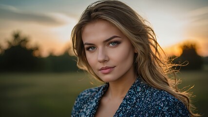 Naklejka premium girl