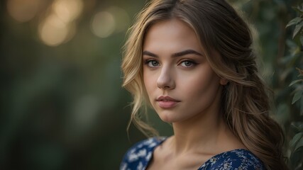 Naklejka premium girl