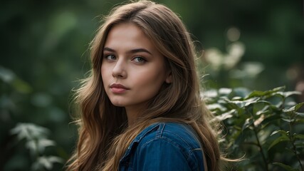 Naklejka premium girl 10