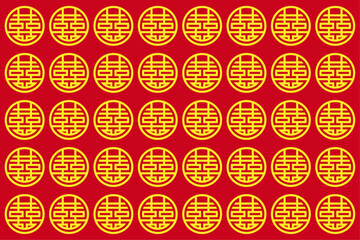 Happy Chinese New Year luxury style pattern background vector. Oriental design for backdrop, card, poster, advertising. Download this Artwork and Choose The Enhanced License for More Usability