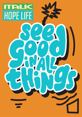 poster2 typo vintage and retro style