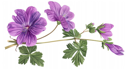 Petunia colorful flower watercolor isolated on white background. petunia flower, colorful petunia, watercolor petunia, flower watercolor, petunia illustration, botanical art, floral watercolor,