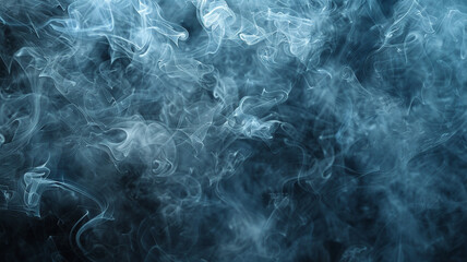 Obraz premium Dynamic black and white smoke tendrils swirling on an abstract canvas. dynamic smoke, black and white smoke, smoke tendrils, swirling smoke, abstract canvas, smoke art, smoke patterns, abstract smoke,