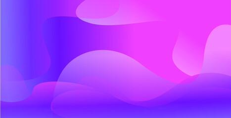 Abstract background with waves, Pink background, Purple background