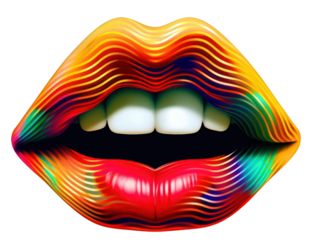 PNG Lips fun lip creativity.