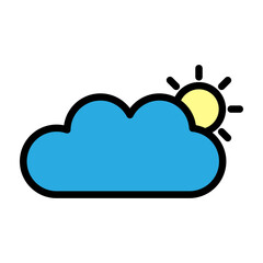 weather Vector Filled Icon Design