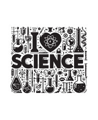 vector science vector art,graphics sciences icons set,vintage illustration science clipart,vector sciences flat style artwork design.