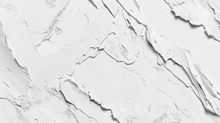 Fototapeta premium White concrete wall with a rough, textured surface. White concrete wall texture background.