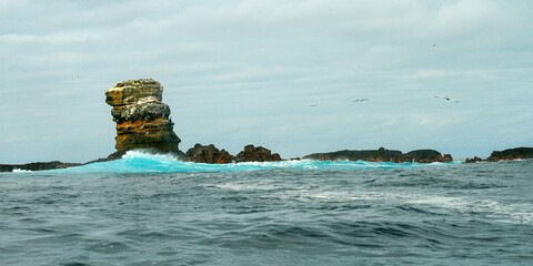 Darwin´s Arch Natural Rock, Darwin Island, Galápagos Islands, Galápagos National Park, UNESCO...