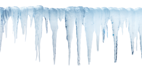PNG Cave icicles ice winter nature.
