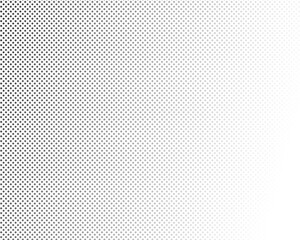 Halftone noise texture. Grunge dirty speckles, spots, dots transparent. Black grit sand grain transparency. Retro pixel comic textured backdrop. PNG gritty cartoon pop art halftone overlay 