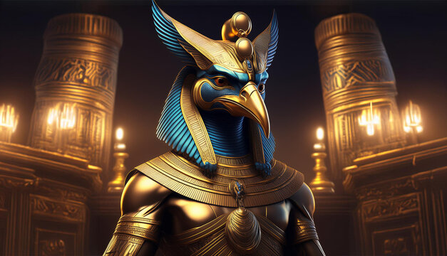 Ancient God Toth Portrait 16:9