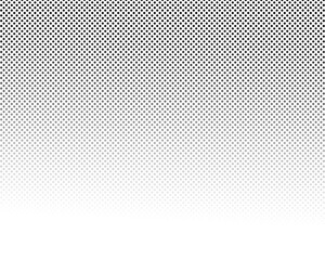 Black gradient halftone fade transparent background.