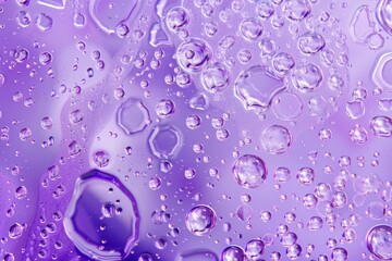 Glamorous purple mermaid shimmering miracle texture gel