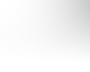 Black gradient halftone fade transparent background.