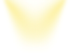 yellow dots halftone transparent background