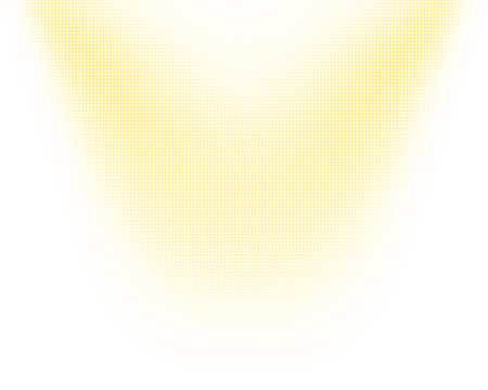 yellow dots halftone transparent background