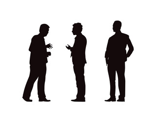 Business people silhouettes
