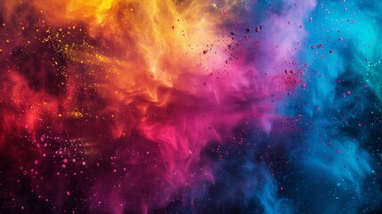 Happy Holi , Concept Indian color festival.