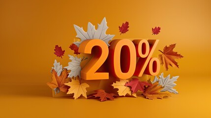 Autumn Savings: 20% Off With Falling Leaves
