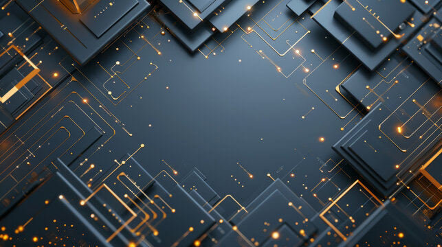 Elegant art deco patterns with metallic accents, celebrating the roaring twenties on a birthday background. - Powered by Adobe