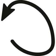 Doodle Arrow Direction, Hand Drawn Arrow Mark Icon