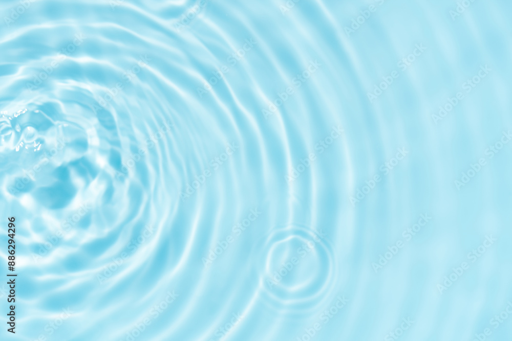 Poster summer background,water waves abstract pattern texture on swimming pool,top view poolside with light