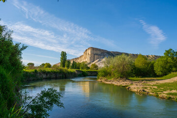 White rock in Crimea