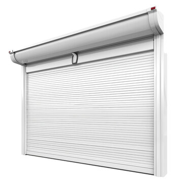 recommend clip art: White garage roller shutter clip art