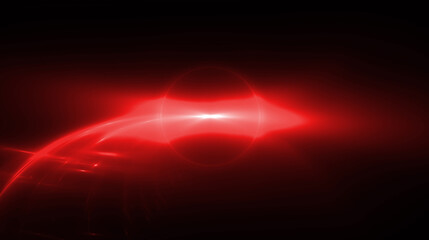 energievoll leuchtender dynamischer Lichtschweif, Energie, Strom, Stärke, kraftvoll, schnelles Internet, Licht, Technologie, Wissenschaft, rot