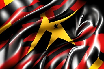 Angola Flag background png
