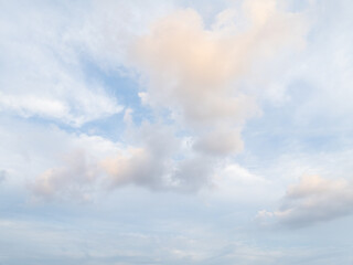 blue sky with clouds