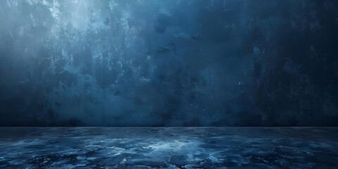 Navy Blue Backdrop with Subtle Texture for Premium Product Presentation