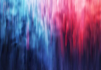 Abstract Blue And Red Digital Data Flow