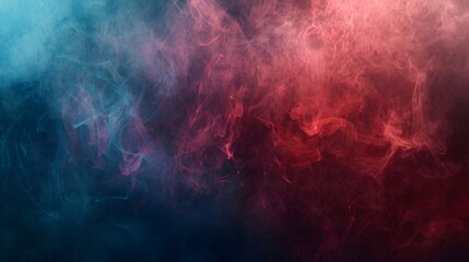 Obraz premium Abstract Red Blue Smoke Texture Background