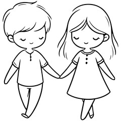 Happy couple in love hugging outdoors