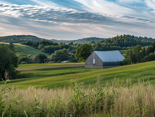 landscape in region country