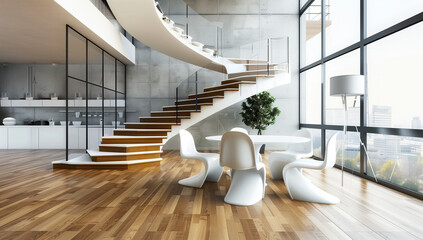 interior of a modern house