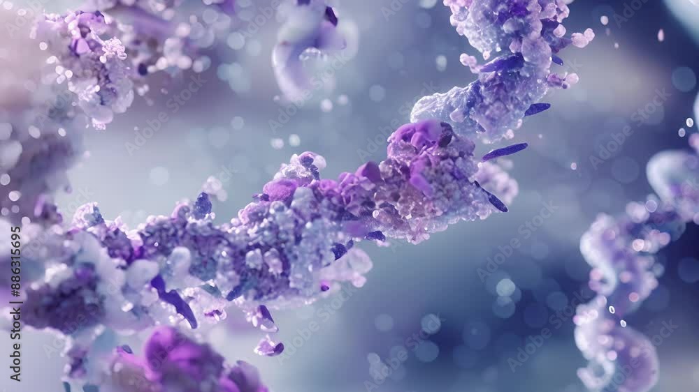 Poster an enlarged view of a cyclindependent kinase cdk enzyme a key player in cell cycle control.