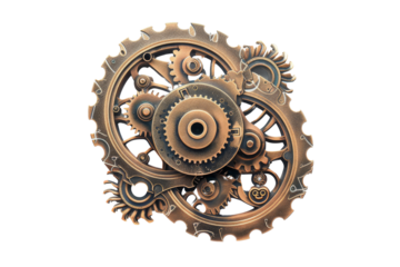 Intricate Metal Gear System