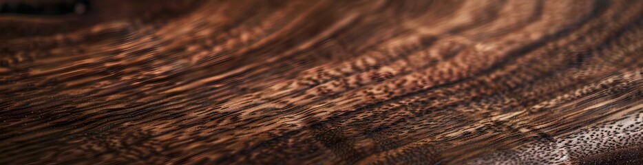 An ultra-realistic photograph captured with a Sony A9 and Sony FE24-70mm f/2.8 lens of beautiful walnut wood, showcasing the intricate patterns and natural beauty of its surface