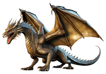 Fototapeta premium PNG Dragon dinosaur reptile animal.