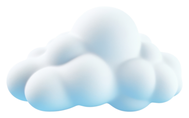 PNG White cloud transparent background softness.