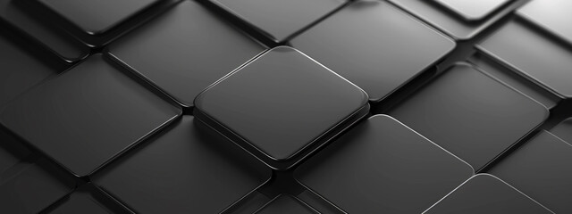 Fototapeta premium metal surface creating a geometric 3D pattern background, square shaped blocks forming geometric pattern