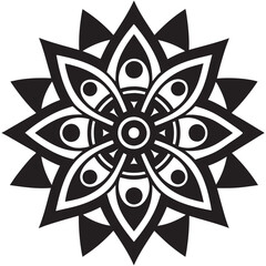 Maori Mandala Pattern Design 