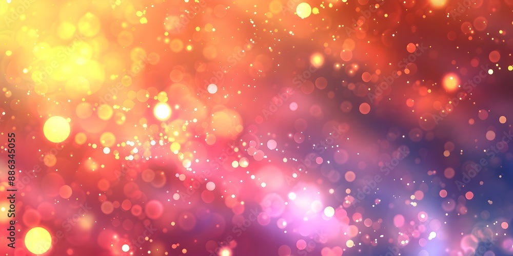 Poster vibrant bokeh backdrop with dreamy gradient lighting for product presentation