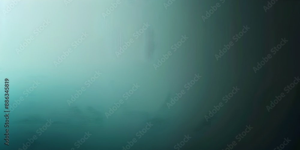 Poster teal to gray gradient backdrop for modern product presentation concept with copy space